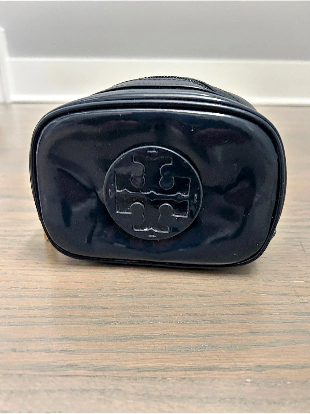 Tory Burch Black Cosmetic Case NWT